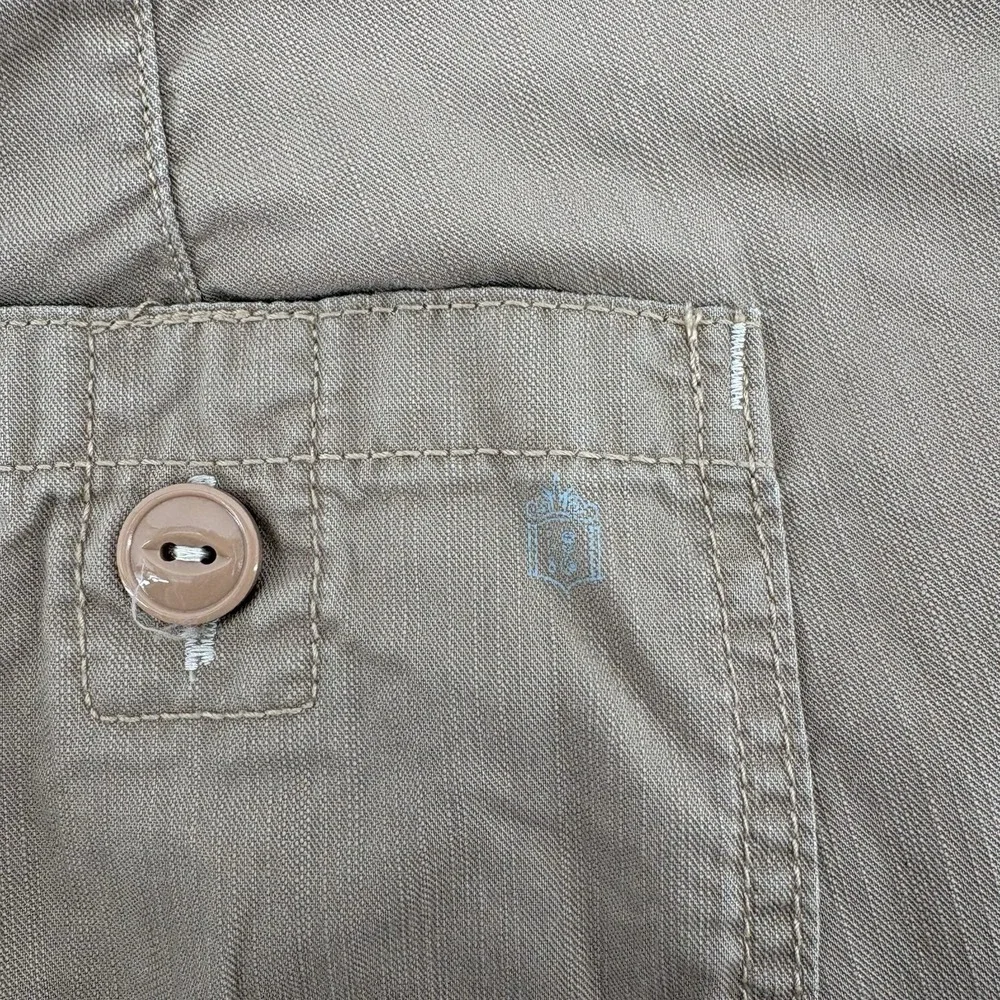 Levi Tab Women's Cargo Shorts Beige‎ Size 20 Large Buttons